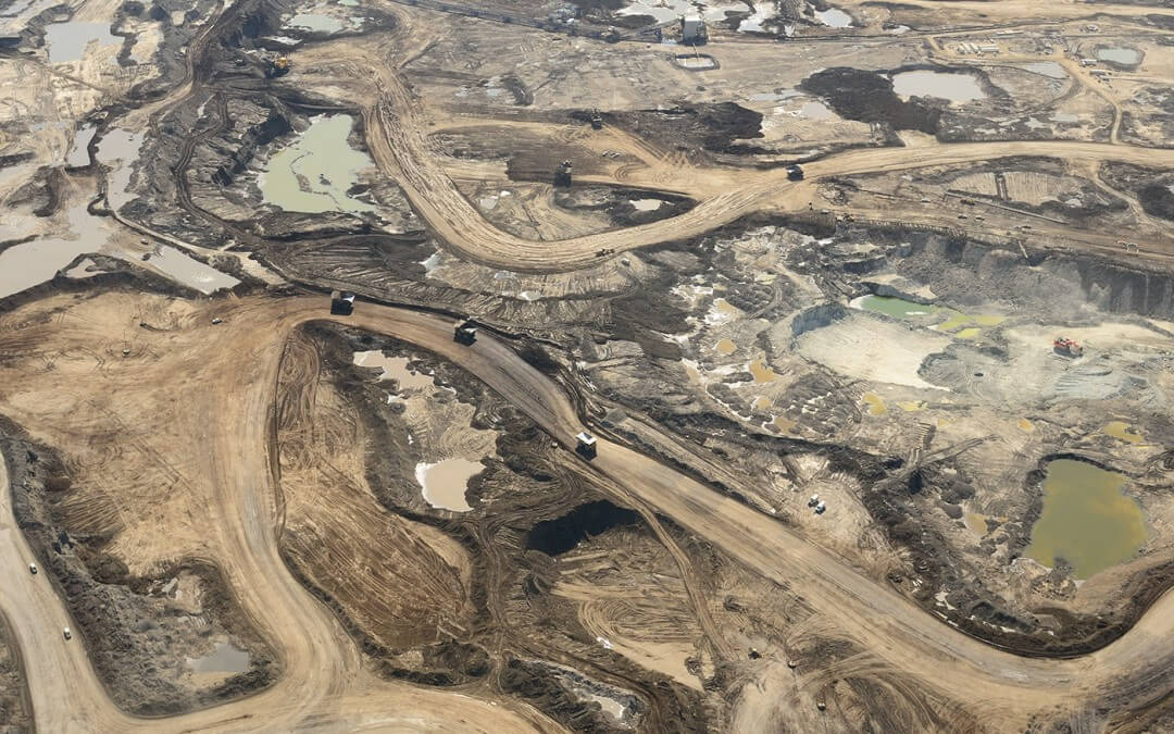 Open Pit Bitumen Mine