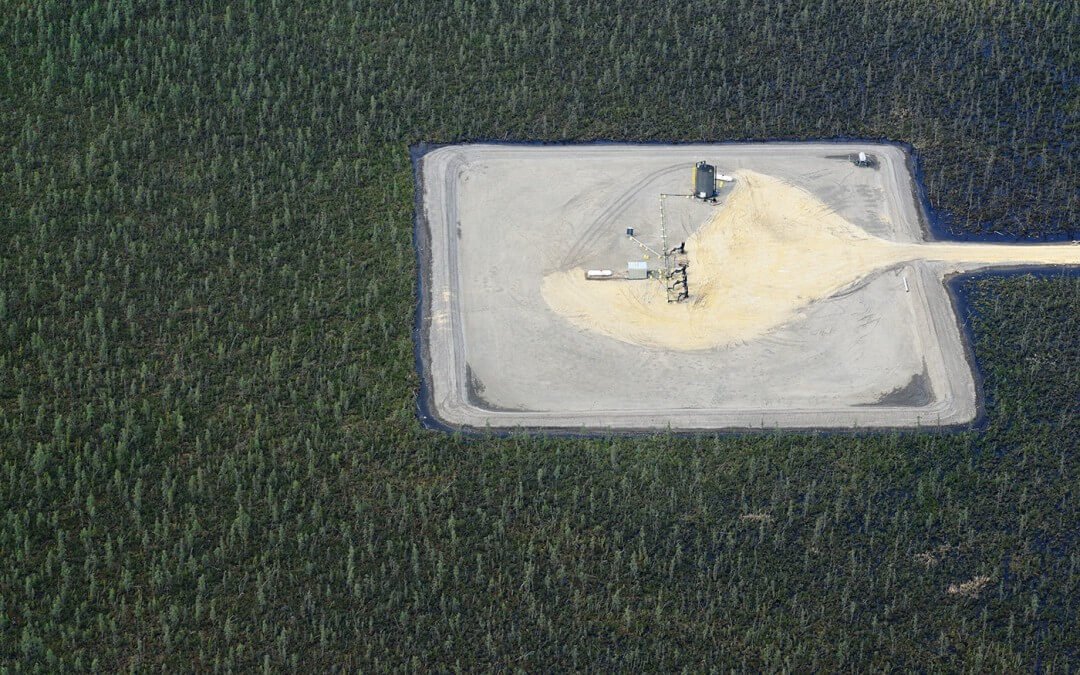 SAGD Pad in Muskeg
